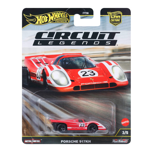 Hot Wheels Premium 1/64 Porsche 917KH - Red/White