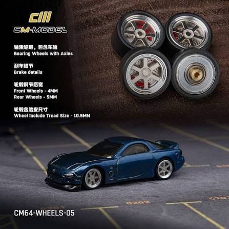 CM Model 1/64 Wheel & Tyre Pack #5