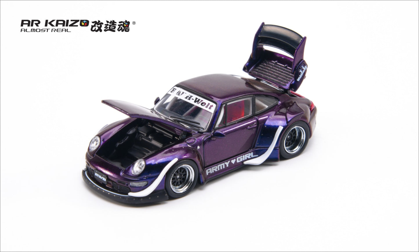 ⚠️ PRE ORDER ⚠️ Almost Real AR Kaizo 1/64 RWB 993 - "Army Girl"