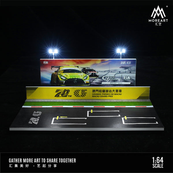 Moreart 1/64 FIA GT Series Start Grid Diorama (WORKING LED LIGHTS)