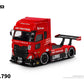 ⚠️ PRE ORDER ⚠️GCD 1/64 UD Trucks Super QUON Silhouette - LBWK Livery Red/Black