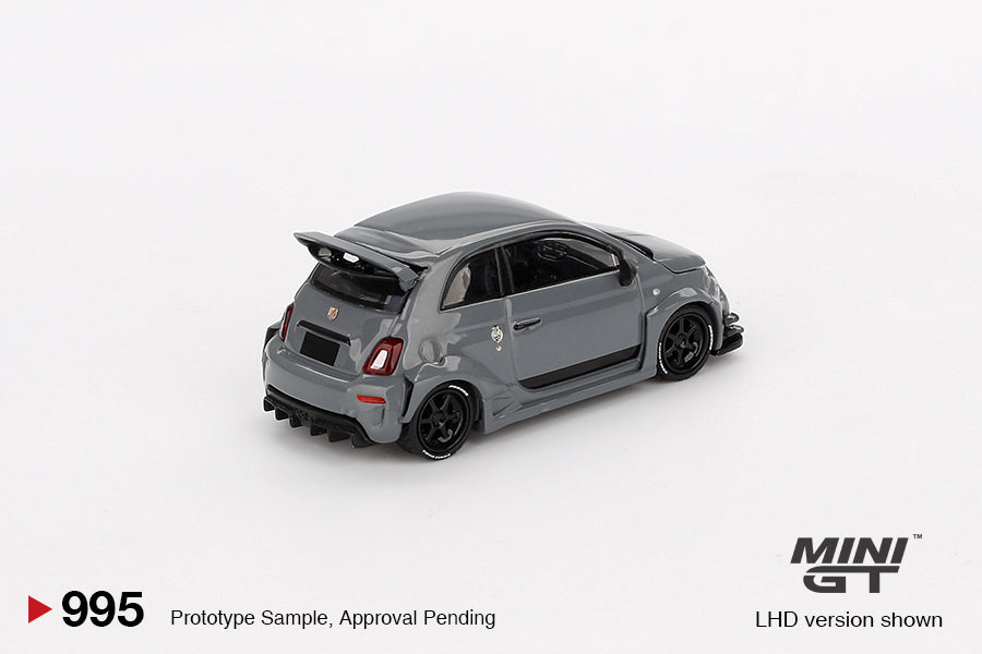 Mini GT 1/64 Abarth 595 LB-WORKS x Abas Works (#995) - Grey