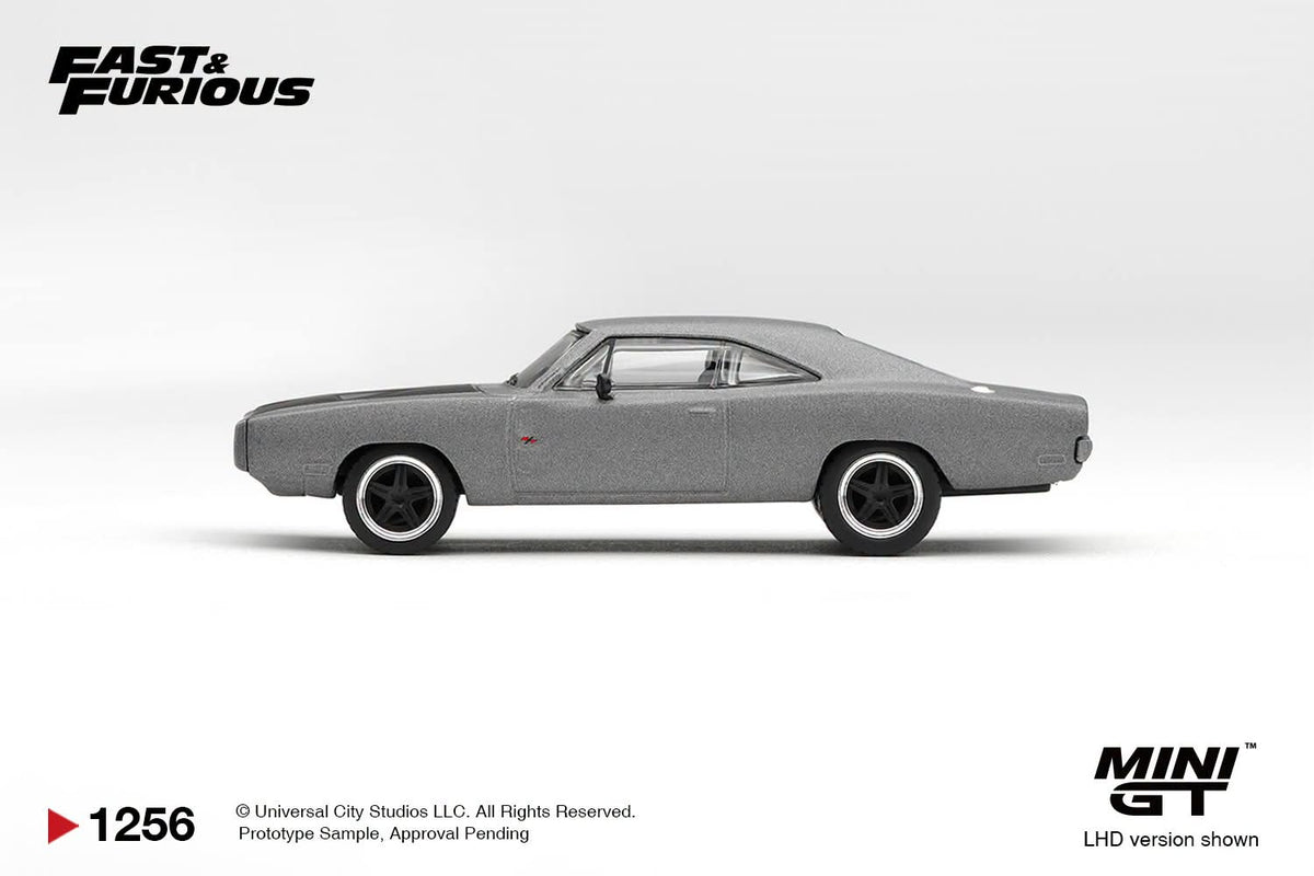 ⚠️ PRE ORDER ⚠️ Mini GT 1/64 Dodge Charger R/T (#1256) - Dom's Charger Fast Five