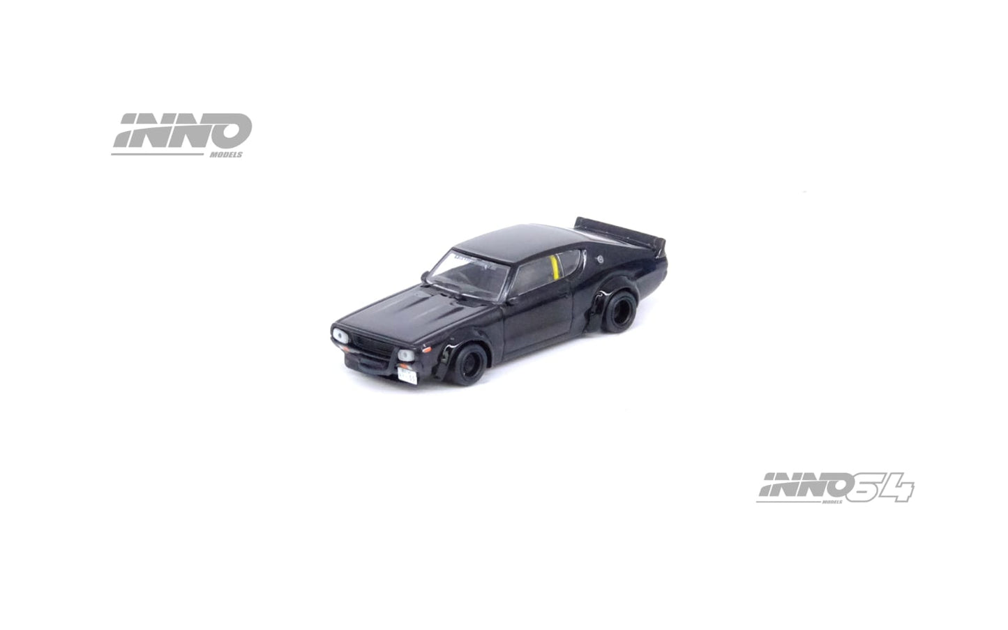 Inno64 1/64 LBWK Nissan Skyline 2000GT-R Kenmeri - Black