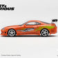 ⚠️ PRE ORDER ⚠️ Mini GT 1/64 Toyota Supra Bomex (#1250) - Brian's Supra The Fast & The Furious
