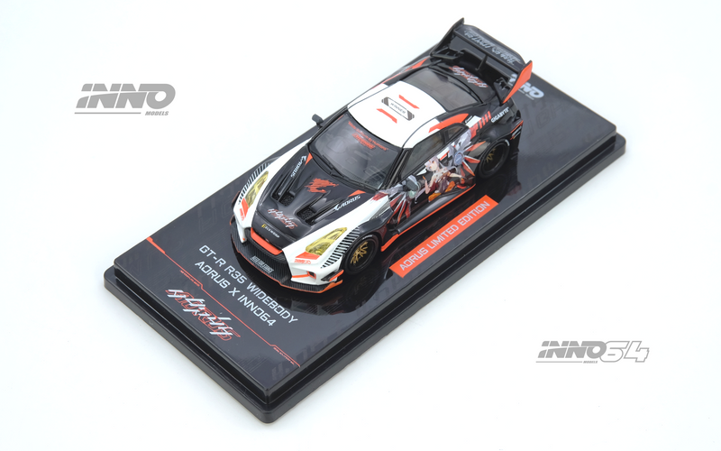 ⚠️ PRE ORDER ⚠️ Inno64 1/64 Nissan GTR (R35) Widebody - Aorus Special Edition