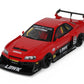 ⚠️ PRE ORDER ⚠️ GT Spirit 1/18 LBWK Nissan Skyline ER34 Super Silhouette - #5 Red/Black