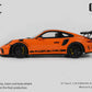 GT Spirit 1/18 Porsche 911 (991.2) GT3 RS Weissach Package - Orange/Black CLDC EXCLUSIVE RELEASE