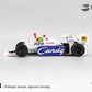 Mini GT 1/64 Toleman TG184 (#1118) - #19 Ayrton Senna 1984 Monaco Grand Prix 2nd Place