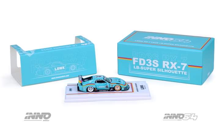 Inno64 1/64 LB Super Silhouette Mazda RX7 (FD3S) - Hobby Expo China 2024 Exclusive Event Model