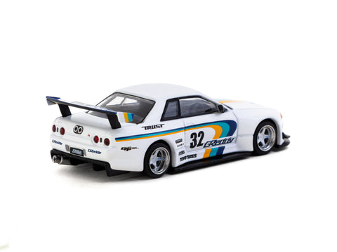 Tarmac Works 1/64 Nissan Skyline GTR (R32) Widebody By JONSIBAL - HKS Livery USA 🇺🇸 Exclusive