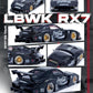 Inno64 1/64 LB Super Silhouette Mazda RX7 (FD3S) - Black