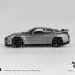 Mini GT 1/64 NISSAN GT-R 2013 (#1089) - Dark Metal Gray NISMO R35 CRS Versio)