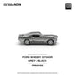 Pop Race 1/64 Shelby GT500 (1967) - Silver With Black Stripes