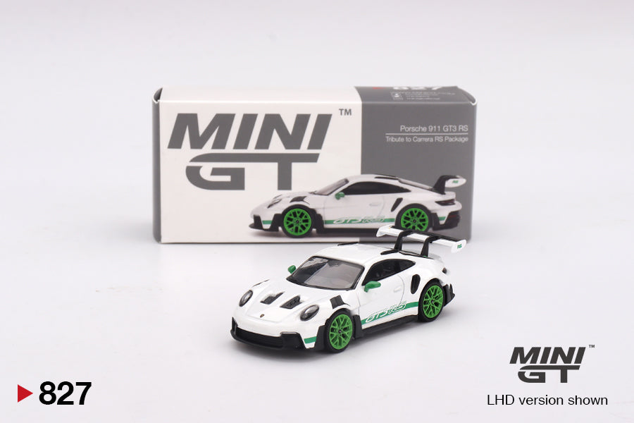 Mini GT 1/64 Porsche 911 GT3 RS (#827) - Tribute To Carrera RS Package