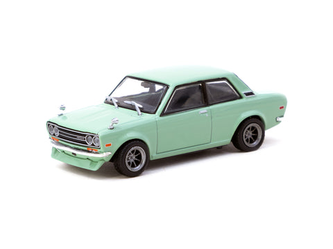 Tarmac Works 1/64 Datsun 510 - Light Green