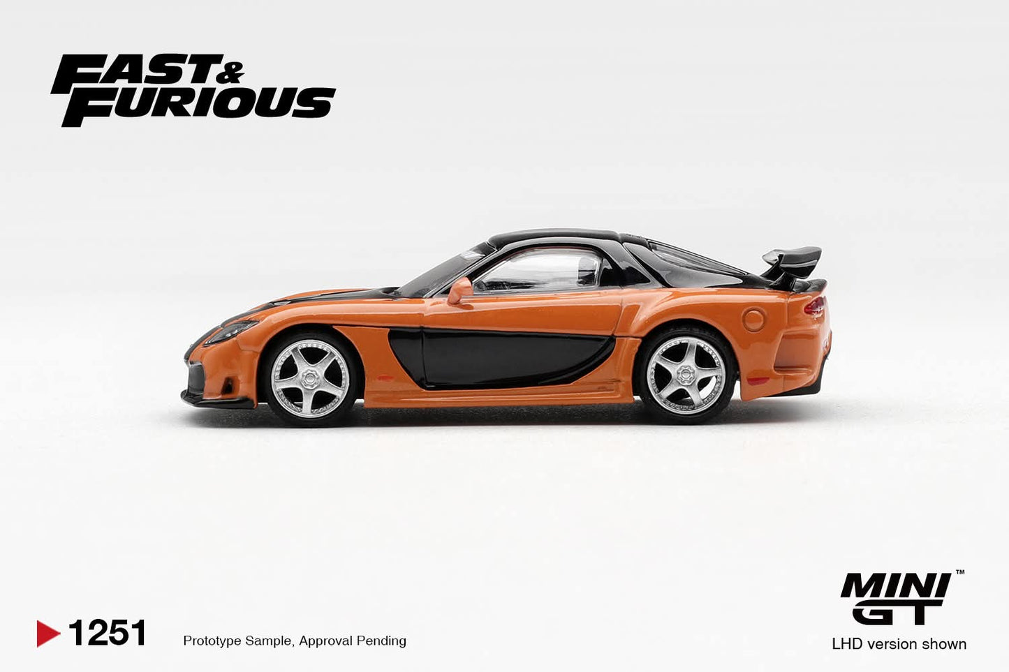 ⚠️ PRE ORDER ⚠️ Mini GT 1/64 Veilside Mazda RX7 (#1251) - Han's RX7 The Fast & The Furious Tokyo Drift