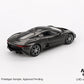 Mini GT 1/64 Jaguar C-X75 Test Car (#997) - Carbon Fiber
