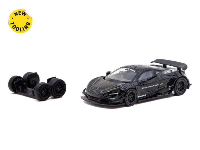 Tarmac Works X CM Model 1/64 LBWK McLaren 720S - White