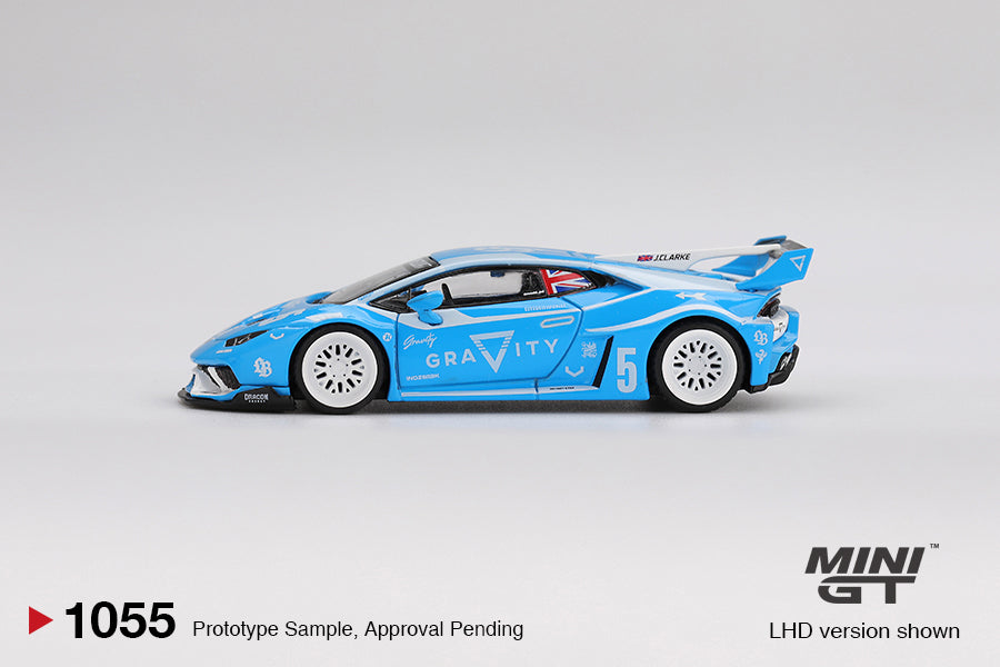 Mini GT 1/64 LB★WORKS Lamborghini Huracán GT (#1055) - GRAVITY