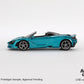 Mini GT 1/64 McLaren 750S Spider (#812) - Belize Blue
