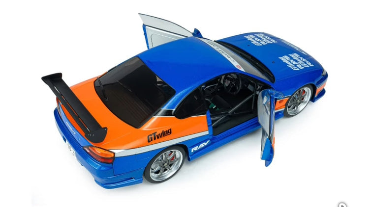 ⚠️ PRE ORDER ⚠️Solido 1/18 Nissan Silvia (S15) "Mona Lisa" - The Fast & The Furious Tokyo Drift