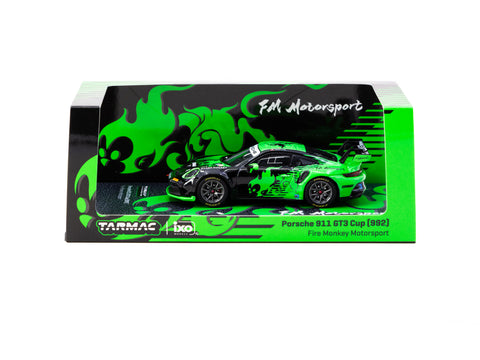 Tarmac Works 1/64 Porsche 911 GT3 Cup (992) - Fire Monkey Motorsport