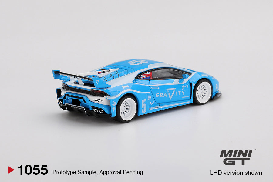 Mini GT 1/64 LB★WORKS Lamborghini Huracán GT (#1055) - GRAVITY