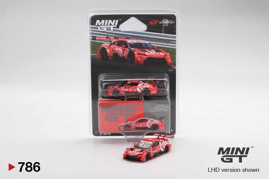 Mini GT 1/64 Honda NSX-GT "Type S" GT500 - #8 "ARTA MUGEN NSX-GT " ARTA 2023 SUPER GT Series