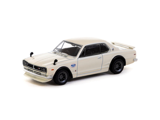 Tarmac Works 1/64 Nissan Skyline 2000GTR - Ivory White (JAPAN SPECIAL EDITION)