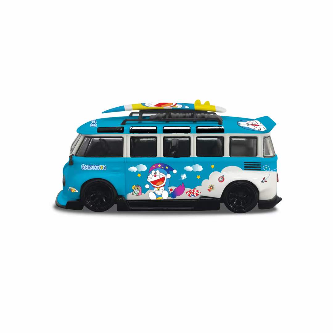 LFLM Model 1/64 RWB Volkswagen Type 1 Bus - Doraemon