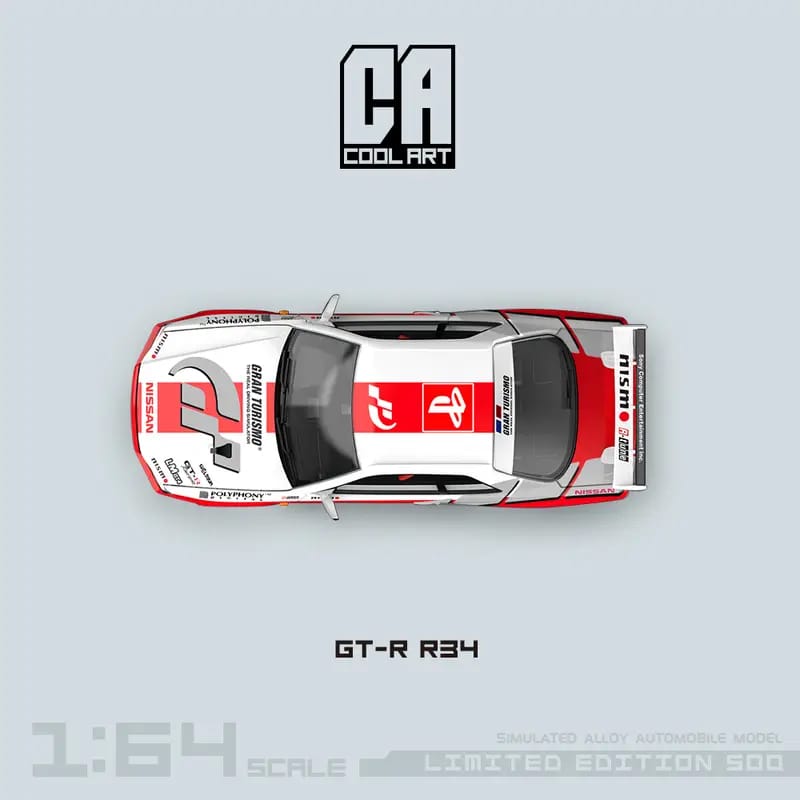 Cool Art 1/64 Nissan Skyline GT-R (R34) - Gran Turismo Pace Car