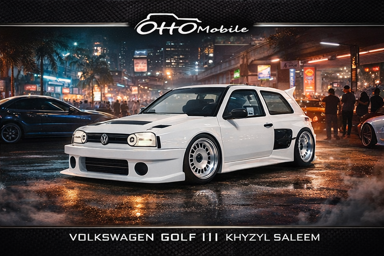 OttoMobile 1/18 Volkswagen Golf III - Khyzyl Saleem