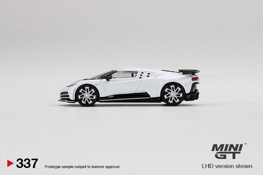 Mini GT 1/64 Bugatti Centodieci (#337) - White