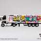 Mini GT 1/64 Mercedes-Benz Actros & 40ft Conatainer (#333) - LB Works