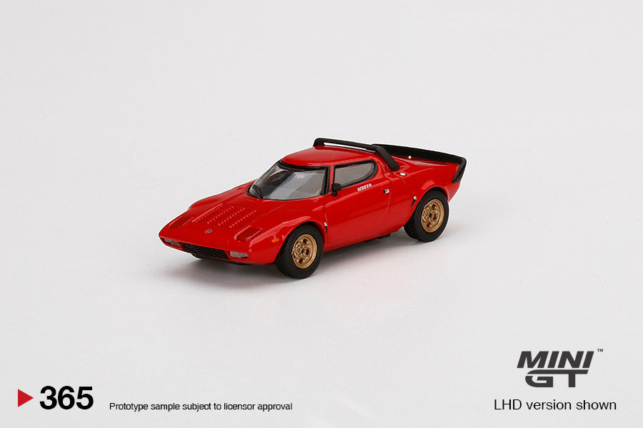Mini GT 1/64 Lancia Stratos HF Stradale (#365) - Rosso Arancio