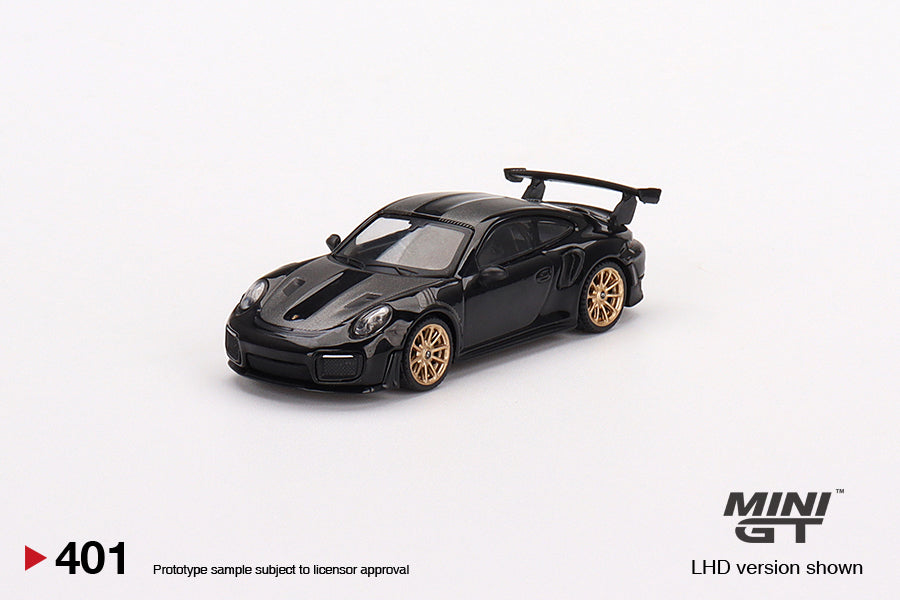 Mini GT 1/64 Porsche 911 (991) GT2 RS (#401) - Black