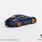 Mini GT 1/64 Porsche 911 GT3 Touring (#405) - Gentian Blue Metallic
