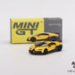 Mini GT 1/64 Bugatti Chiron Pur Sport (#428) - Yellow