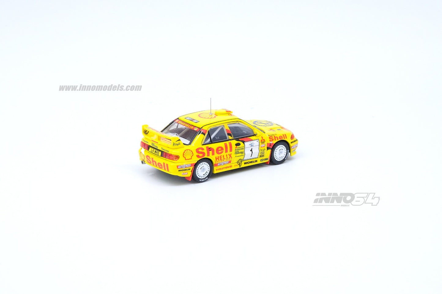 Inno64 Mitsubishi Lancer Evolution III Shell - #1 Rally Finland 1995