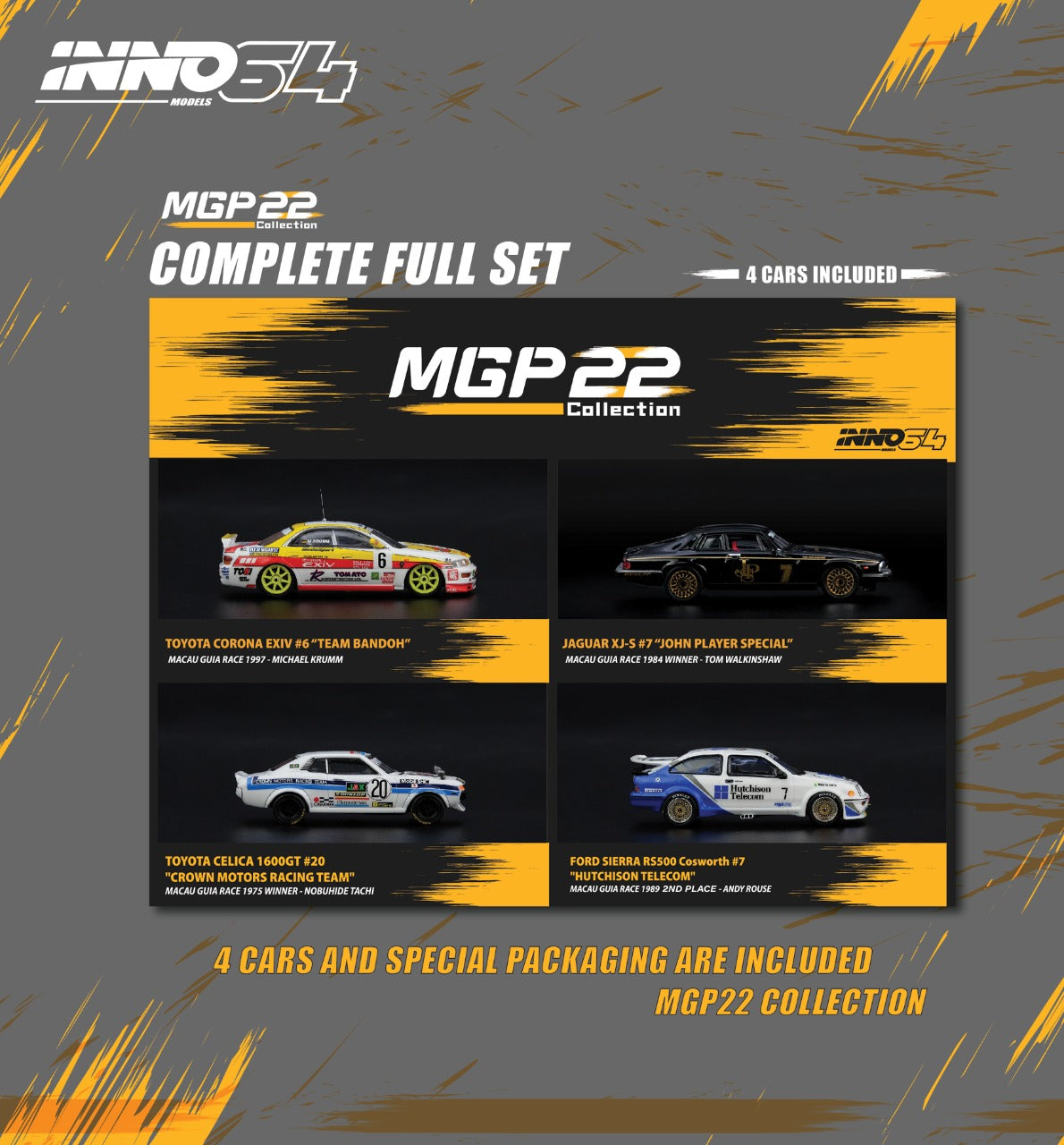 Inno64 1/64 Macau Grand Prix 2022 Special Edition Box Set
